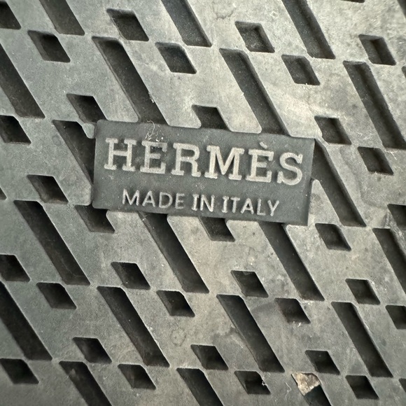 Hermès Chypre beige sandals - Picture 9 of 11